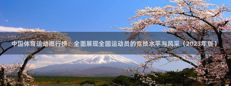 凯发官网下载平台假的吗是真的吗：中国体育运动排行榜：全面展现